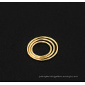 Hot sael 1mm 14k Gold Filled simple Band Ring for women